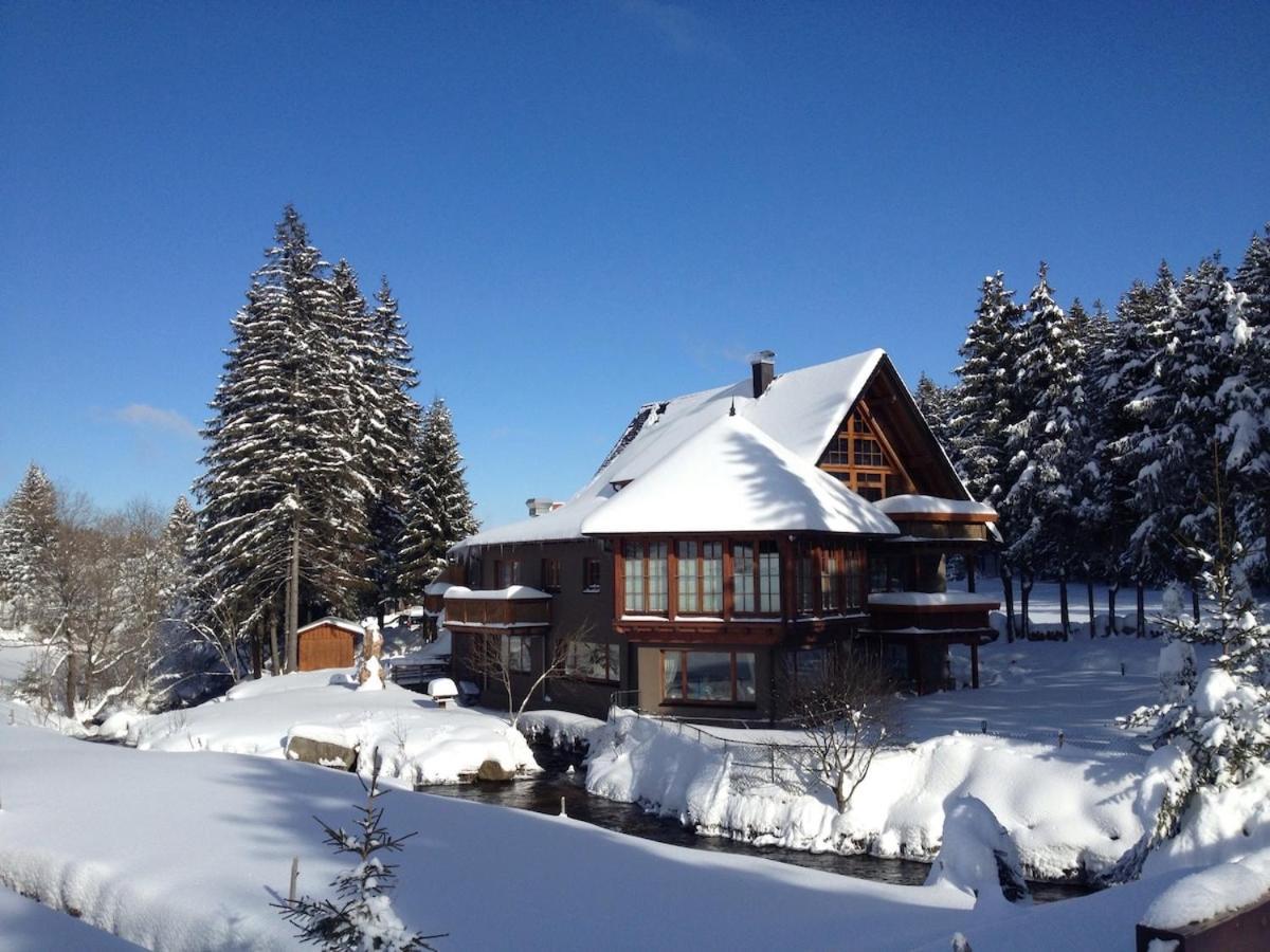 Schwarzwald Lodge Inselklause Schönwalde Buitenkant foto