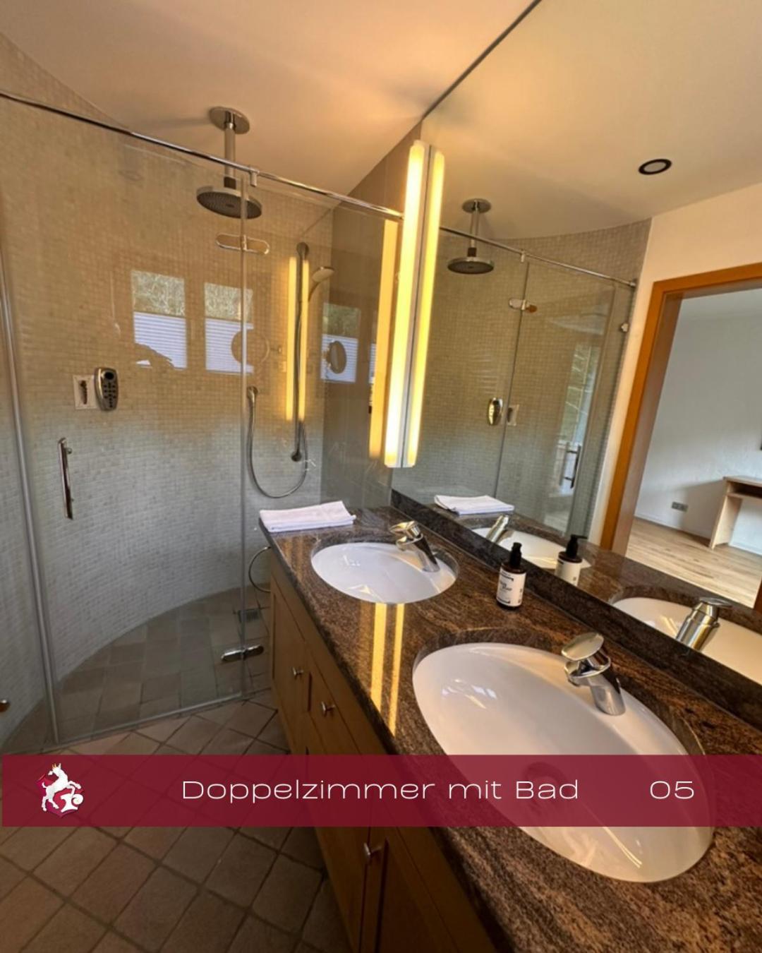 Schwarzwald Lodge Inselklause Schönwalde Buitenkant foto