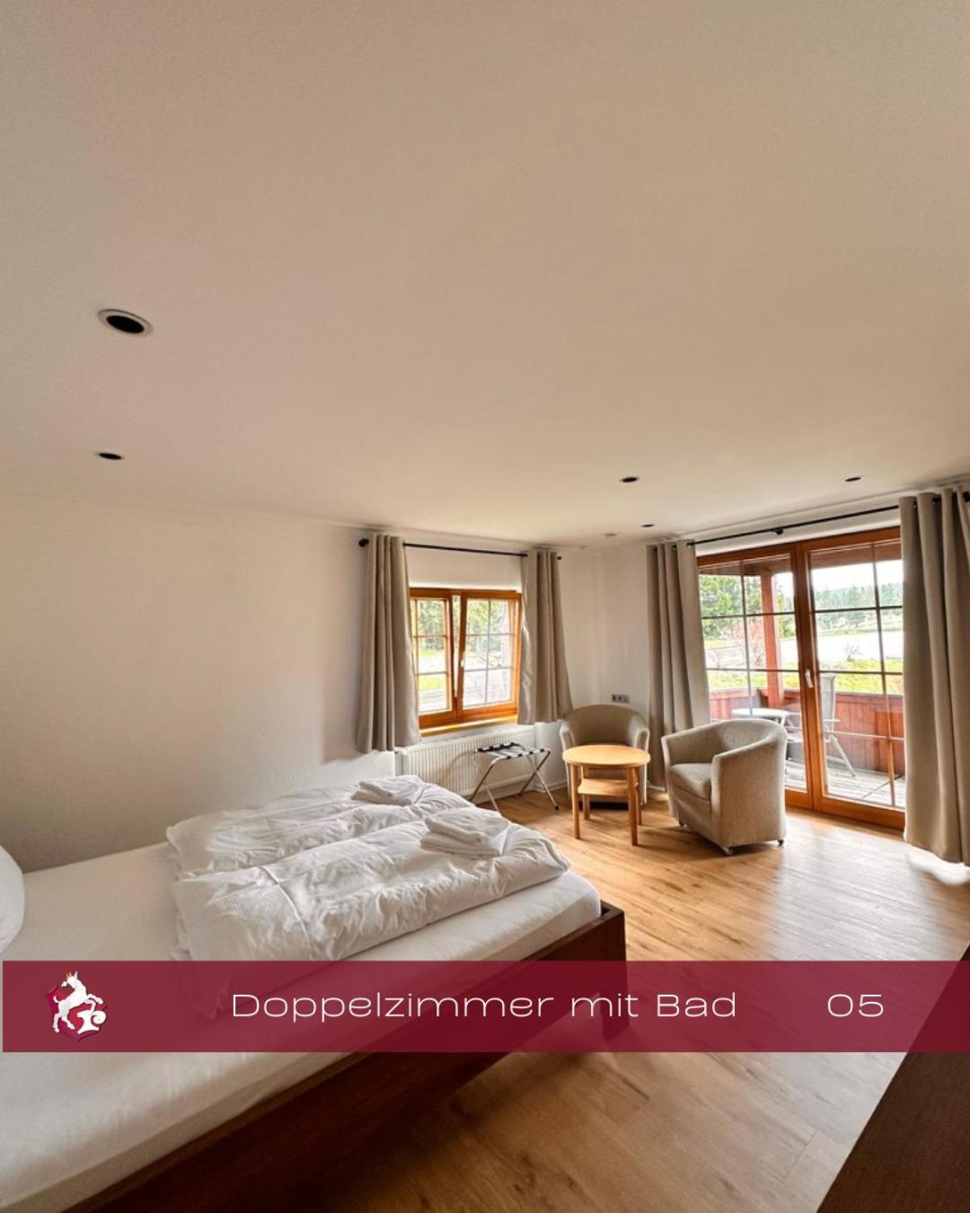 Schwarzwald Lodge Inselklause Schönwalde Buitenkant foto